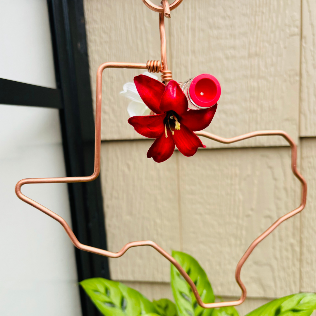 unique gift of window hummingbird feeder for outdoors