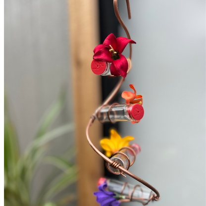 unique gift of window hummingbird feeder for outdoors 