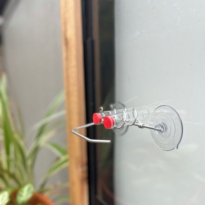 unique gift of window hummingbird feeder for outdoors 