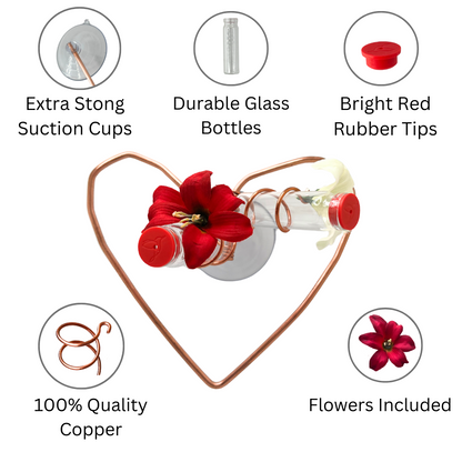 unique gift of window hummingbird feeder for outdoors 